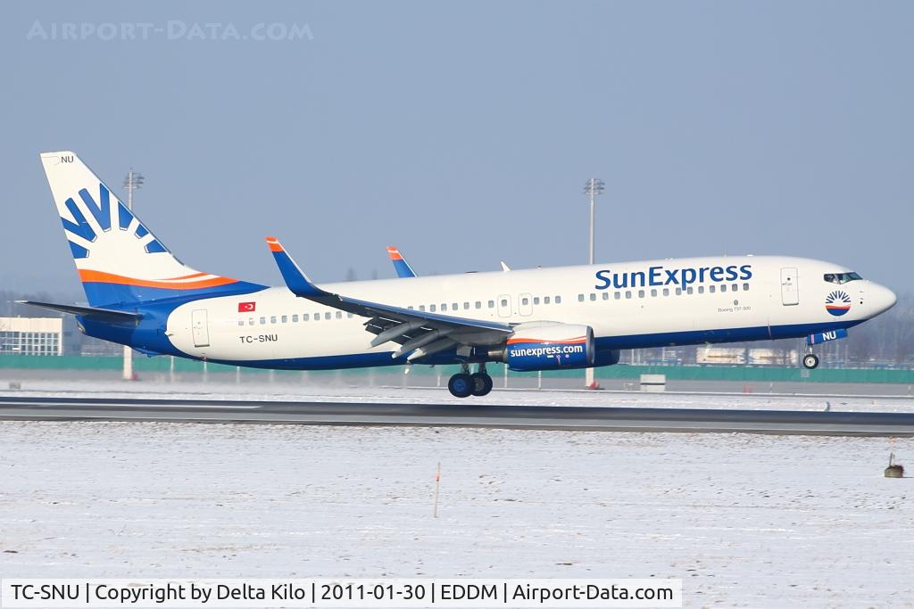 TC-SNU, 2010 Boeing 737-8HC C/N 40756, SXS [XQ] Sun Express