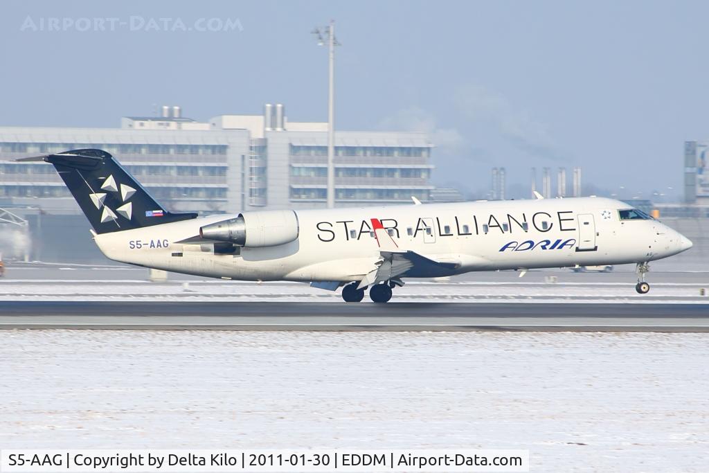 S5-AAG, 2000 Canadair CRJ-200LR (CL-600-2B19) C/N 7384, ADR [JP] Adria Airways