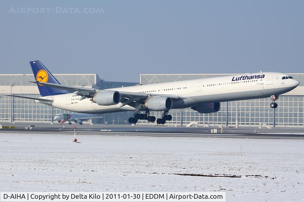 D-AIHA, 2003 Airbus A340-642 C/N 482, DLH [LH] Lufthansa
4x RR Trent 556-61 engines.
