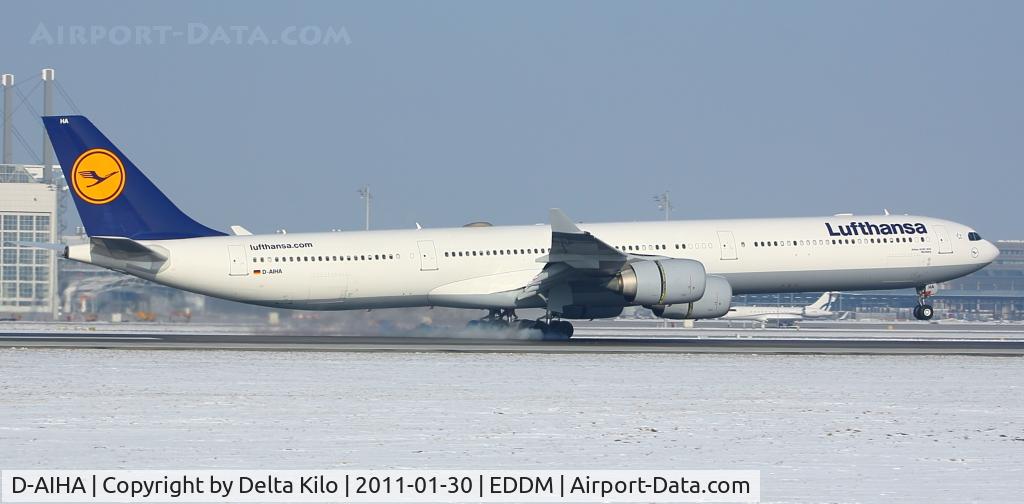 D-AIHA, 2003 Airbus A340-642 C/N 482, DLH [LH] Lufthansa
4x RR Trent 556-61 engines.