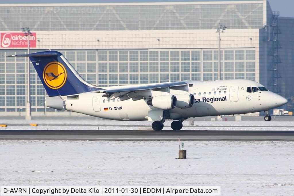 D-AVRN, 1996 British Aerospace Avro 146-RJ85A C/N E2293, CLH [CL] Lufthansa CityLine