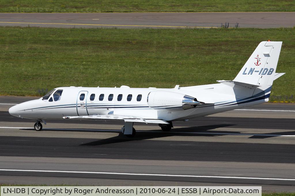 LN-IDB, 2003 Cessna 560 Citation Encore C/N 560-0637, Hesnes Air