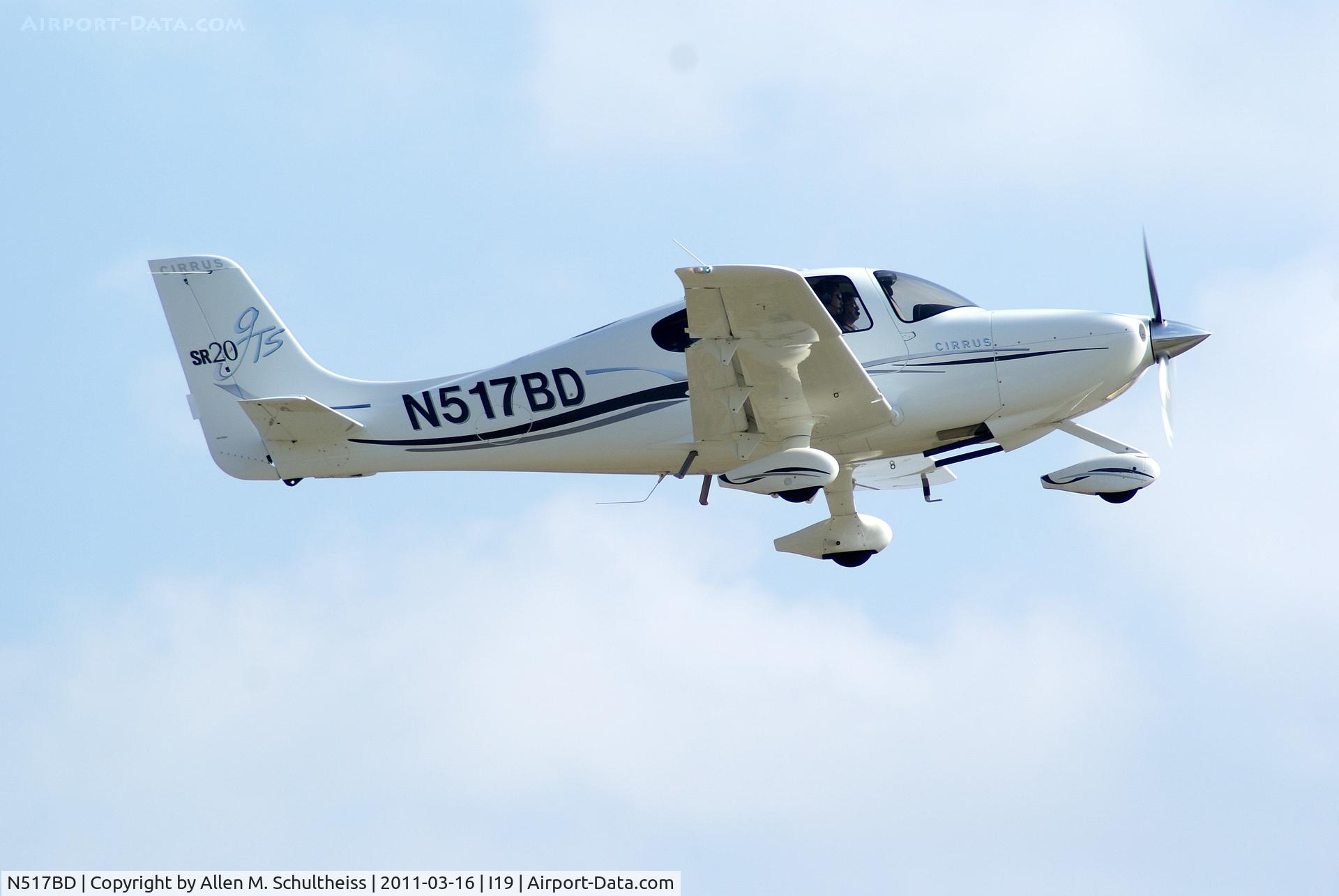 N517BD, 2007 Cirrus SR20 C/N 1782, SR22