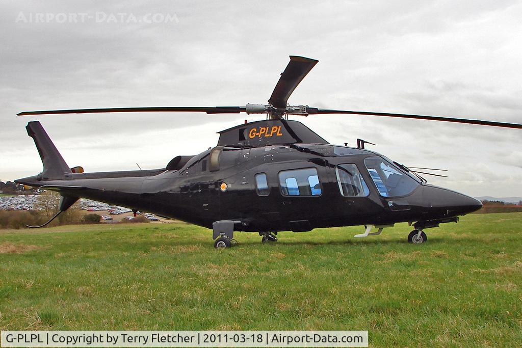 G-PLPL, 2003 Agusta A-109E Power C/N 11168, A visitor to Cheltenham Racecourse on 2011 Gold Cup Day