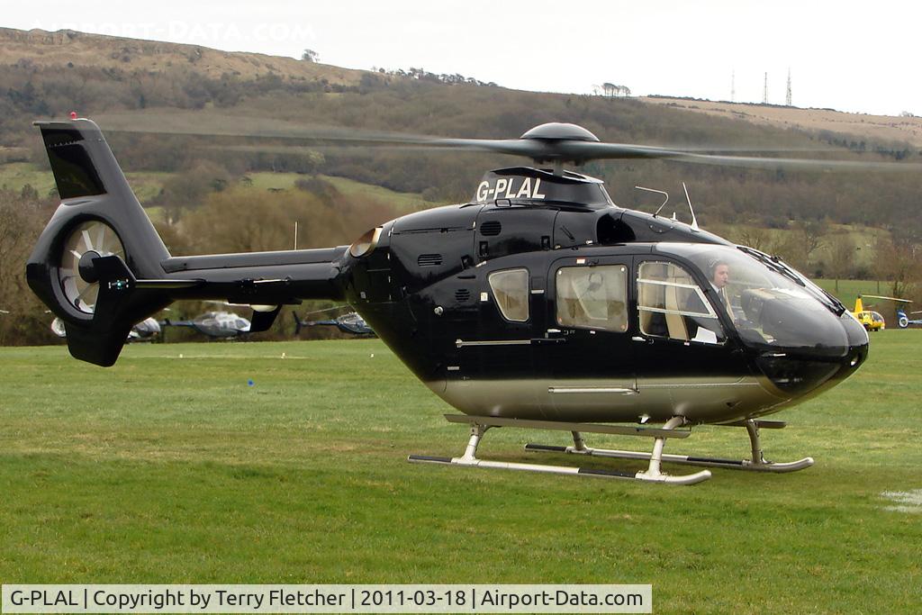 G-PLAL, 2005 Eurocopter EC-135T-2 C/N 0407, A visitor to Cheltenham Racecourse on 2011 Gold Cup Day