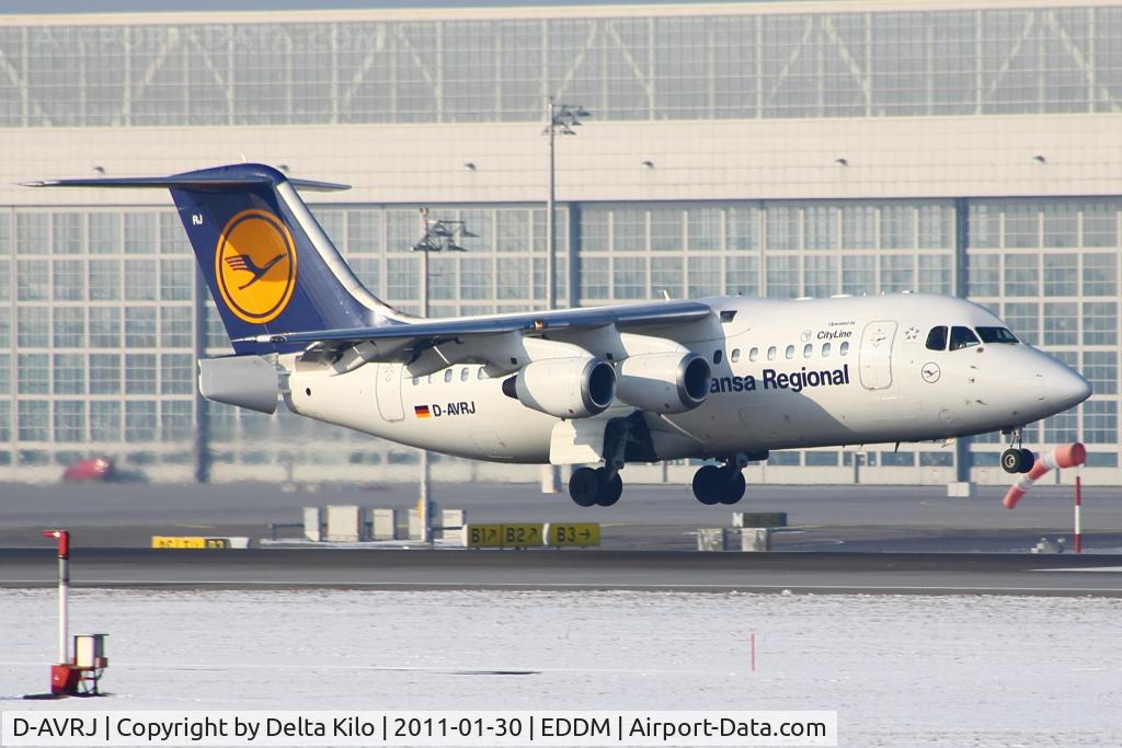D-AVRJ, 1996 British Aerospace Avro 146-RJ85 C/N E.2277, CLH [CL] Lufthansa CityLine