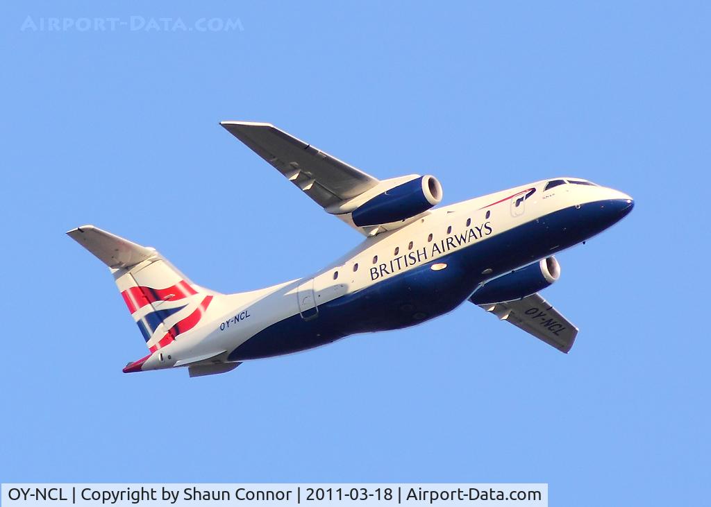 OY-NCL, 2001 Fairchild Dornier 328-310 328JET C/N 3192, Sun Air