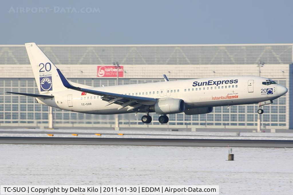 TC-SUO, 2001 Boeing 737-86Q C/N 30272, SXS [XQ] SunExpress	