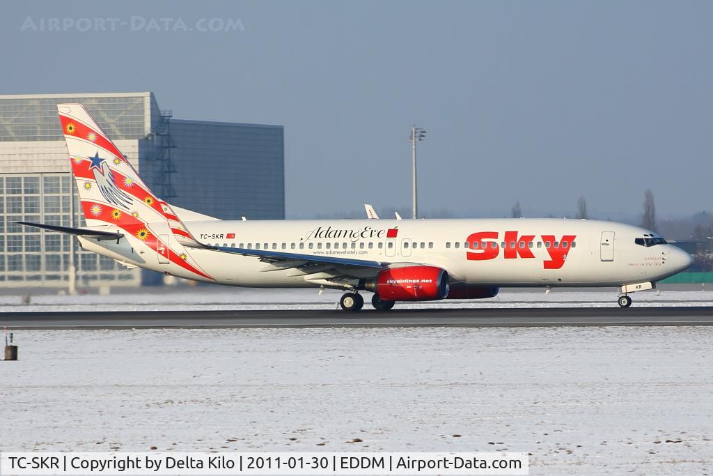 TC-SKR, 2001 Boeing 737-83N C/N 32576, SHY [ZY] Sky Airlines