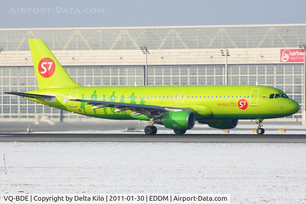 VQ-BDE, 2009 Airbus A320-214 C/N 3866, SBI [S7] S7 Airlines