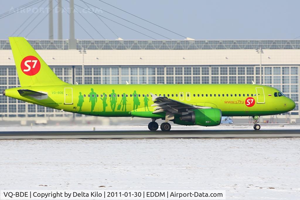 VQ-BDE, 2009 Airbus A320-214 C/N 3866, SBI [S7] S7 Airlines