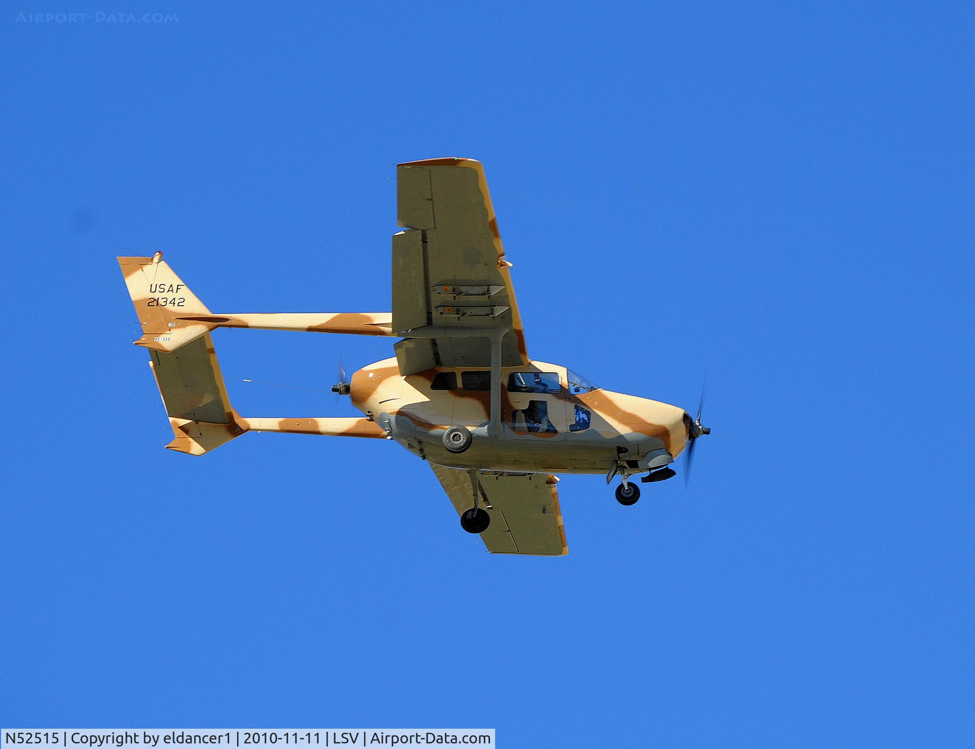 N52515, 1967 Cessna 337B Super Skymaster C/N 337M-0048, Taken at Nellis Air Force Base, Nevada