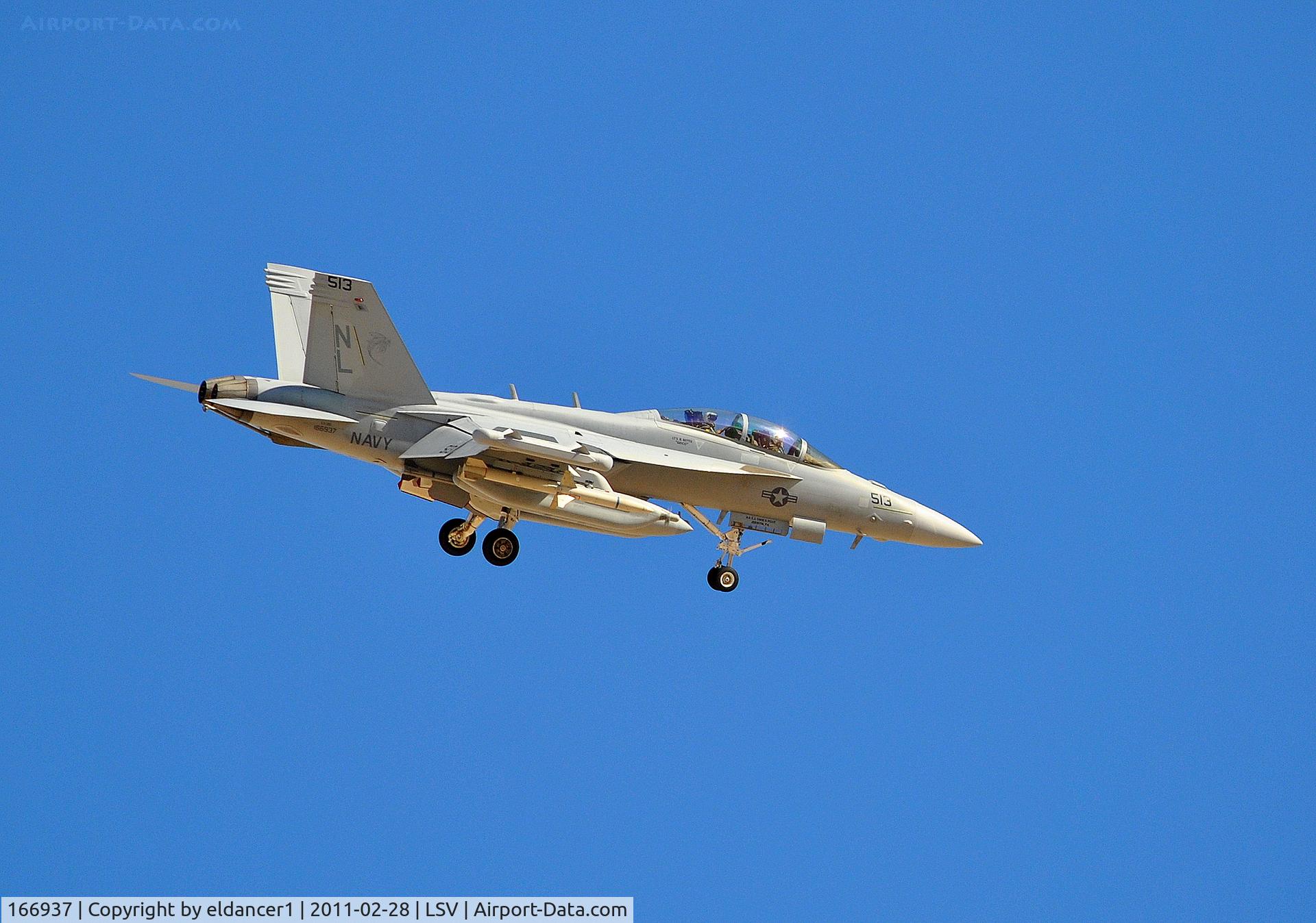 166937, Boeing EA-18G Growler C/N G-22, Taken at Nellis Air Force Base, Nevada.