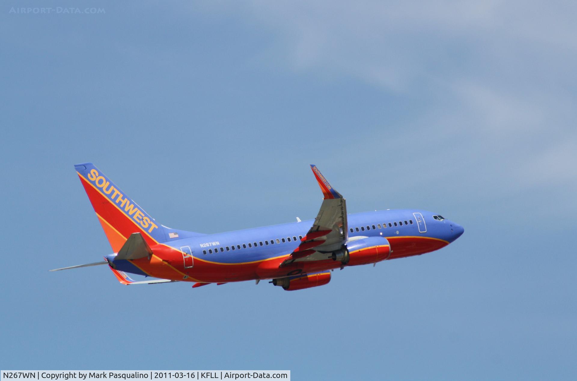 N267WN, 2007 Boeing 737-7H4 C/N 32525, Boeing 737-700