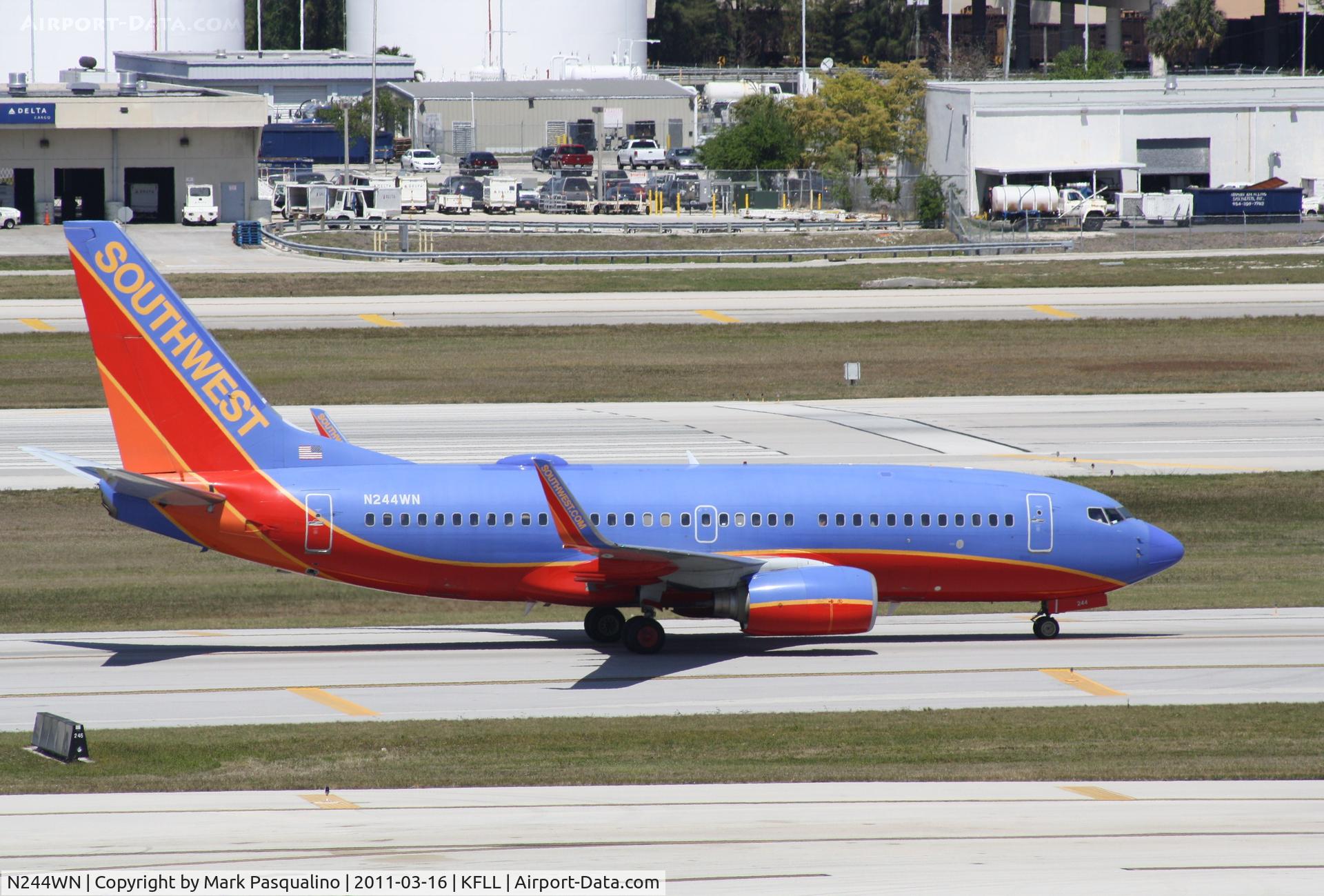 N244WN, 2006 Boeing 737-7H4 C/N 34864, Boeing 737-700