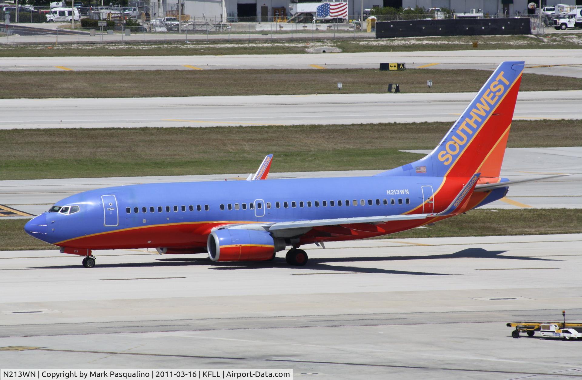 N213WN, 2005 Boeing 737-7H4 C/N 34217, Boeing 737-700