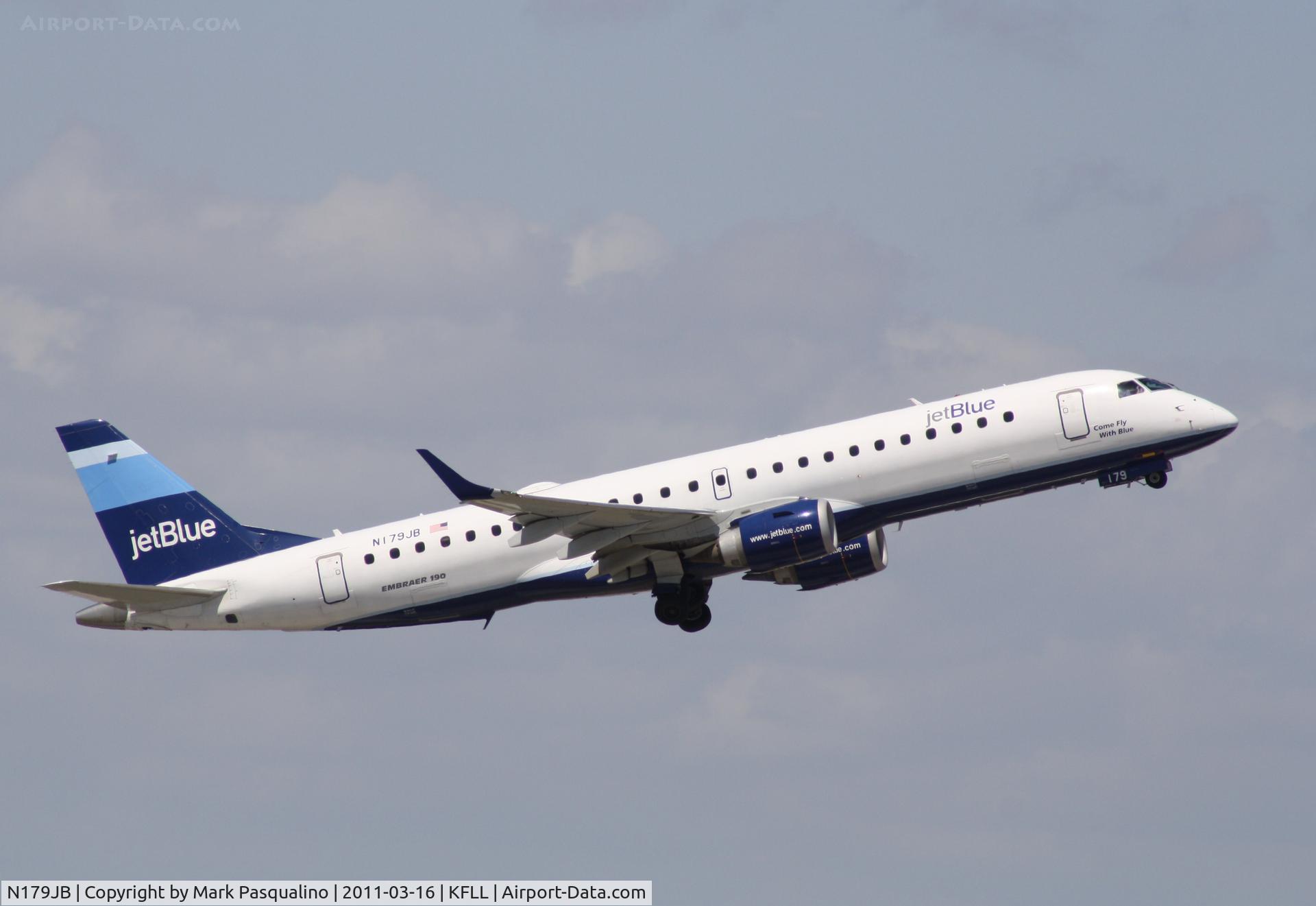 N179JB, 2005 Embraer 190AR (ERJ-190-100IGW) C/N 19000006, ERJ 190-100 IGW