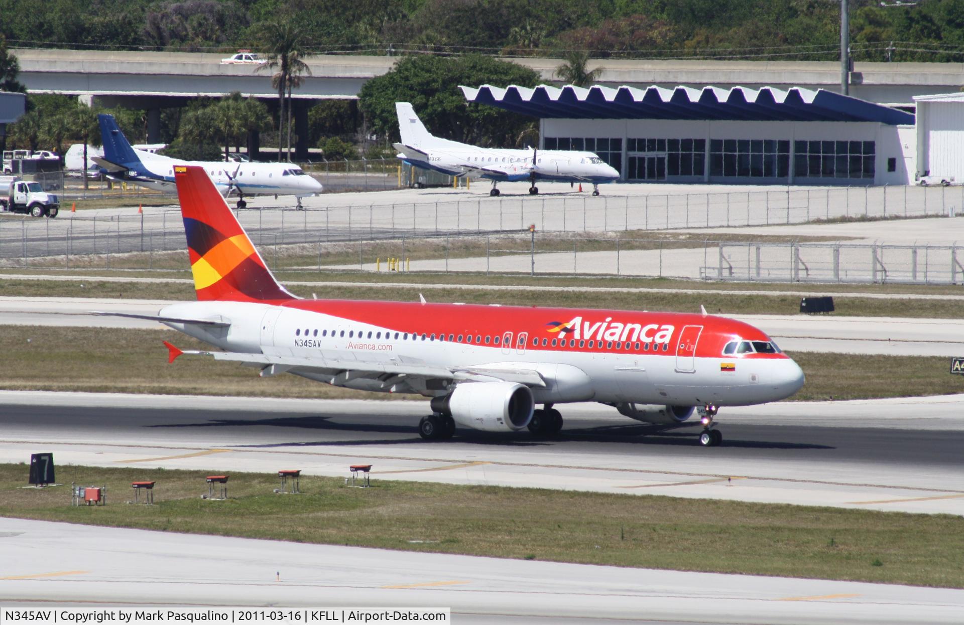 N345AV, Airbus A320-214 C/N 4345, Airbus A320