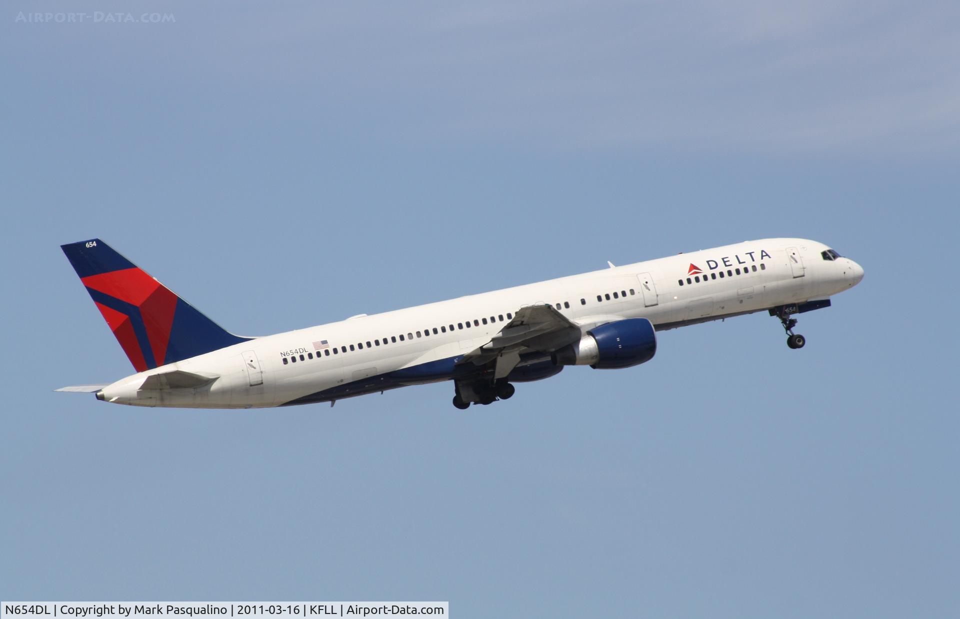 N654DL, 1990 Boeing 757-232 C/N 24394, Boeing 757-200