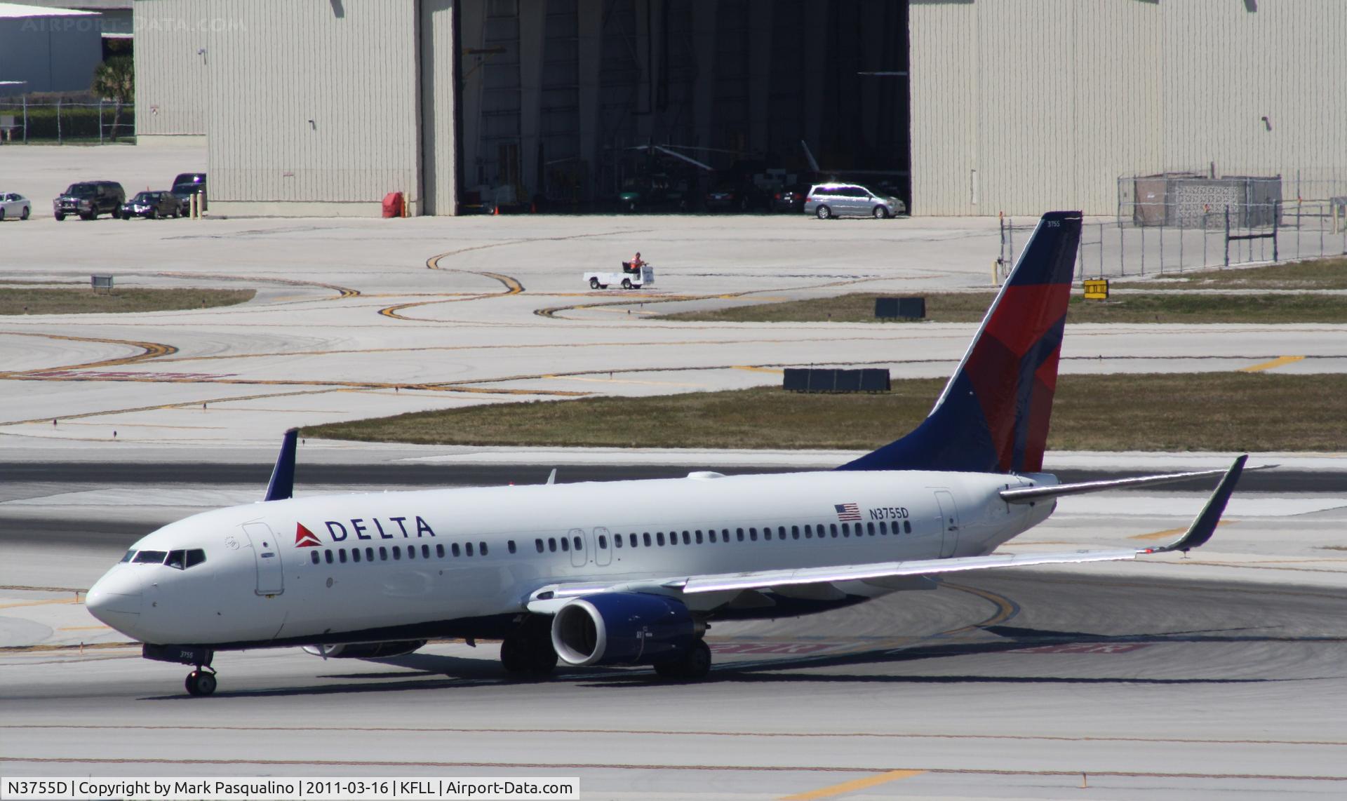 N3755D, 2001 Boeing 737-832 C/N 29627, Boeing 737-800