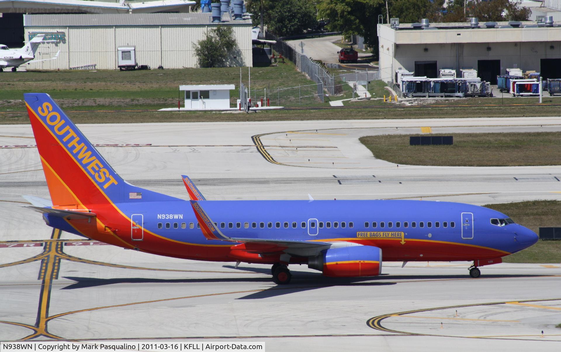 N938WN, 2009 Boeing 737-7H4 C/N 36645, Boeing 737-700