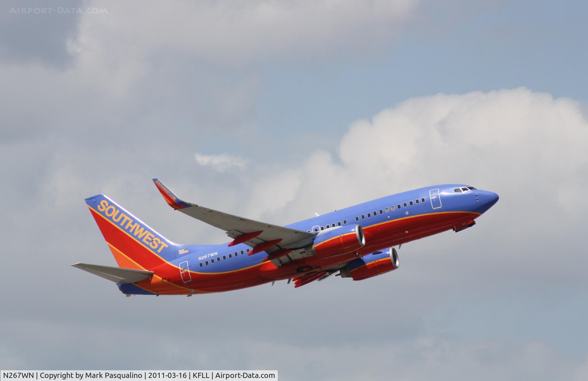 N267WN, 2007 Boeing 737-7H4 C/N 32525, Boeing 737-700