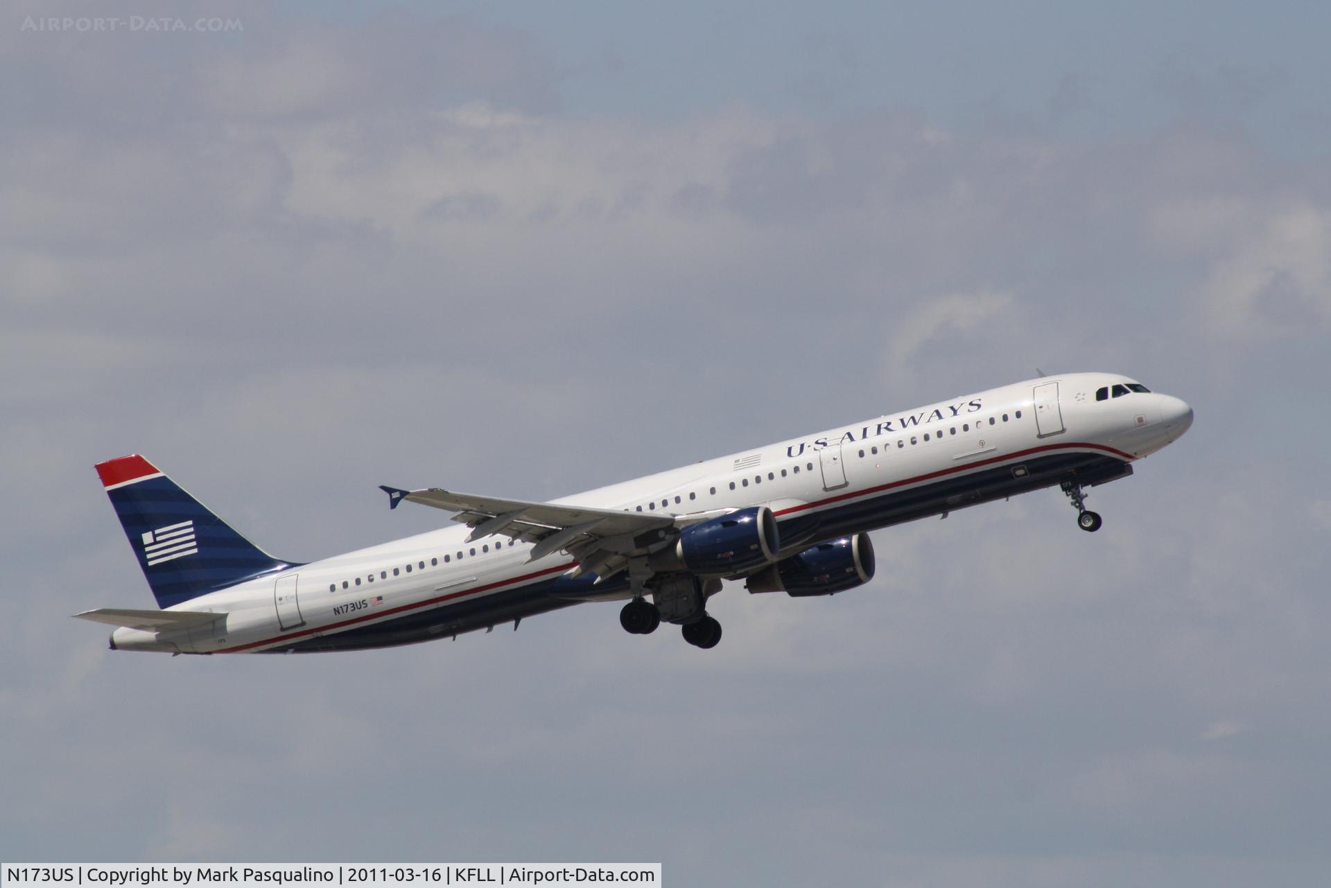 N173US, 2001 Airbus A321-211 C/N 1481, Airbus A321