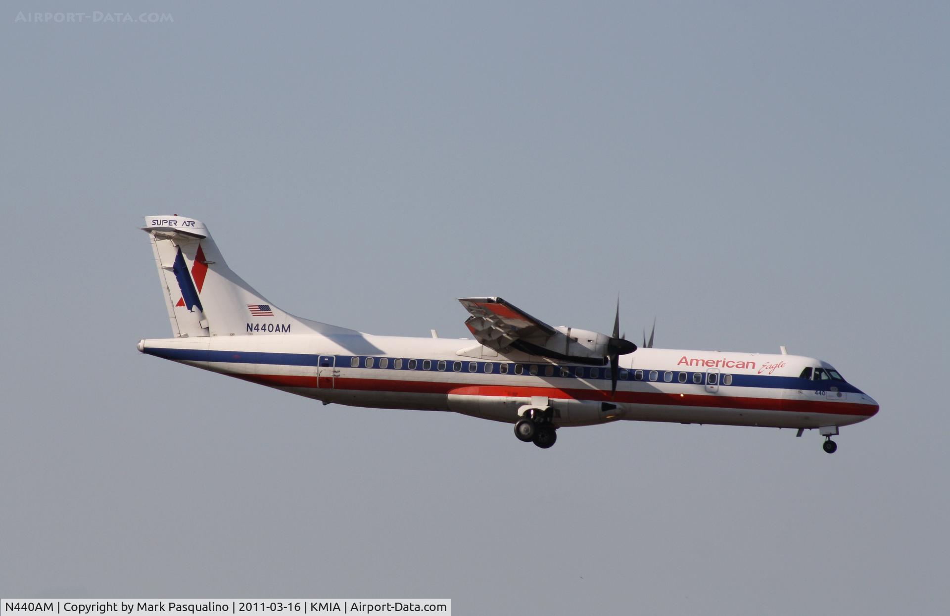 N440AM, 1994 ATR 72-212 C/N 440, ATR 72-200