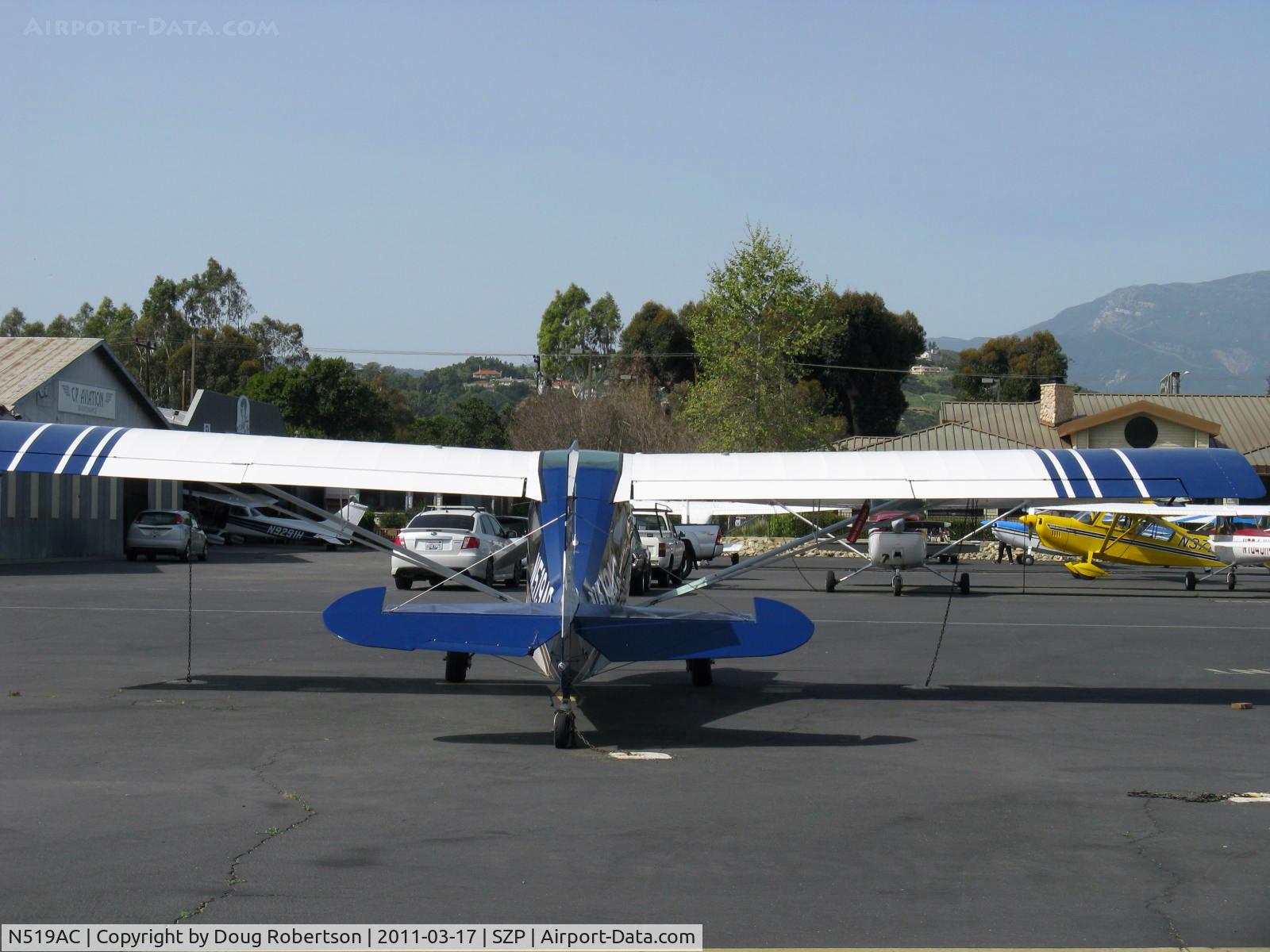 N519AC, 2000 American Champion 7GCBC C/N 1295-2000, 2000 American Champion 7GCBC EXPLORER, Lycoming O-320 150 Hp