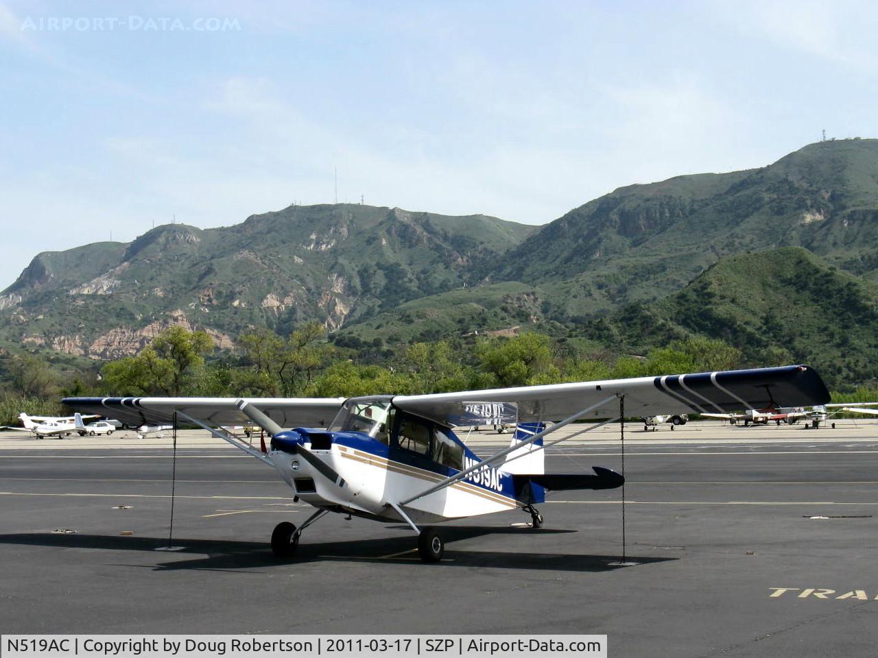 N519AC, 2000 American Champion 7GCBC C/N 1295-2000, 2000 American Champion 7GCBC EXPLORER, Lycoming O-320 150 Hp
