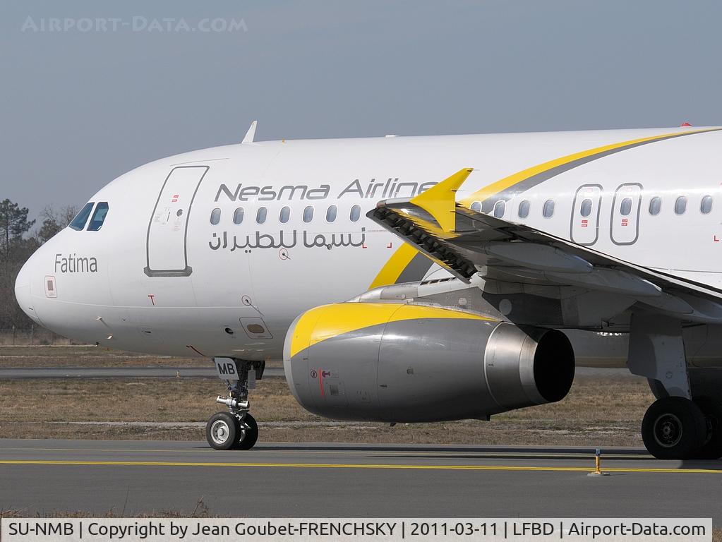 SU-NMB, 2002 Airbus A320-232 C/N 1732, departure to TABA