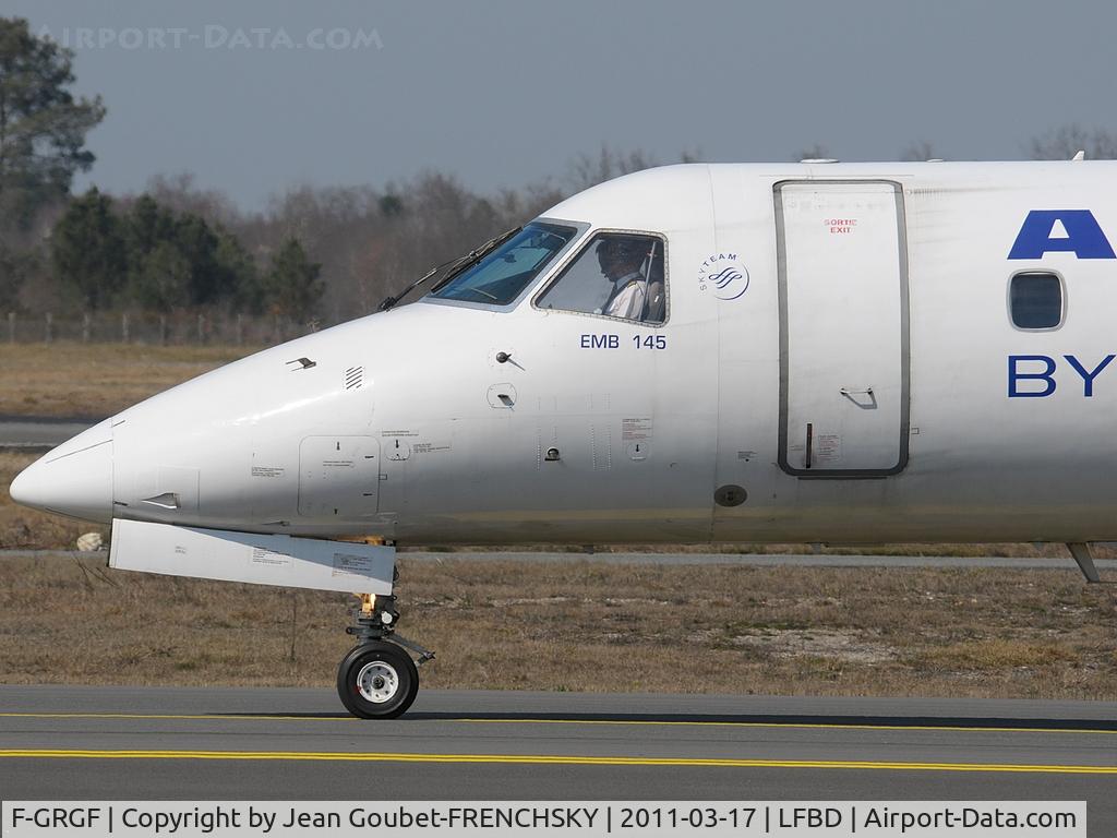 F-GRGF, 1998 Embraer EMB-145EU (ERJ-145EU) C/N 145050, departure to BCN