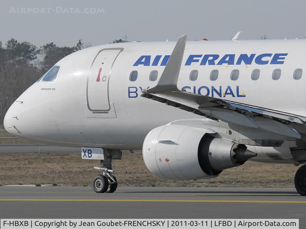 F-HBXB, 2008 Embraer 170ST (ERJ-170-100ST) C/N 17000250, departure to Nice