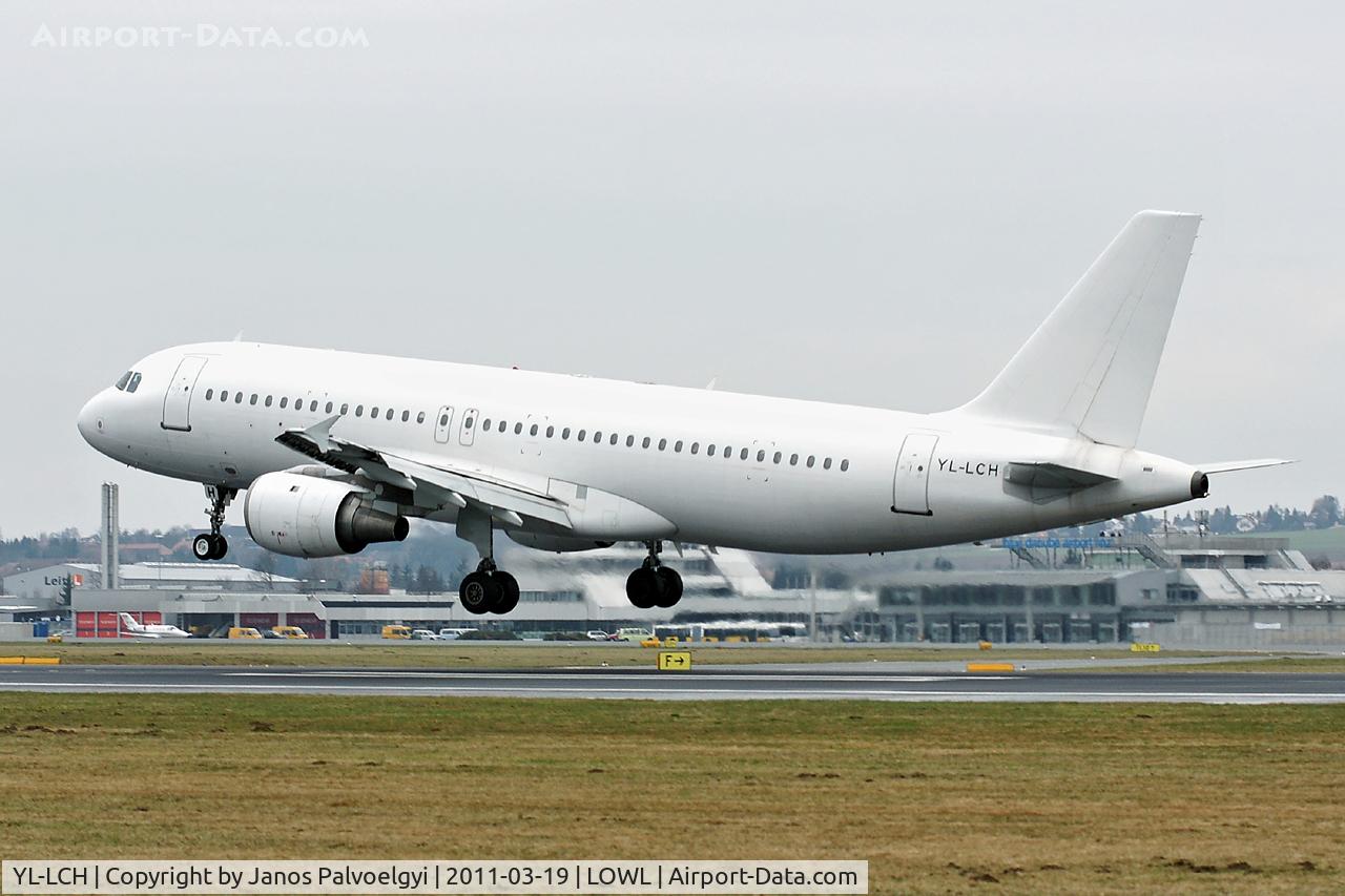YL-LCH, 1992 Airbus A320-211 C/N 426, SmartLynx Airlines Airbus A320-211 first landing in LOWL/LNZ