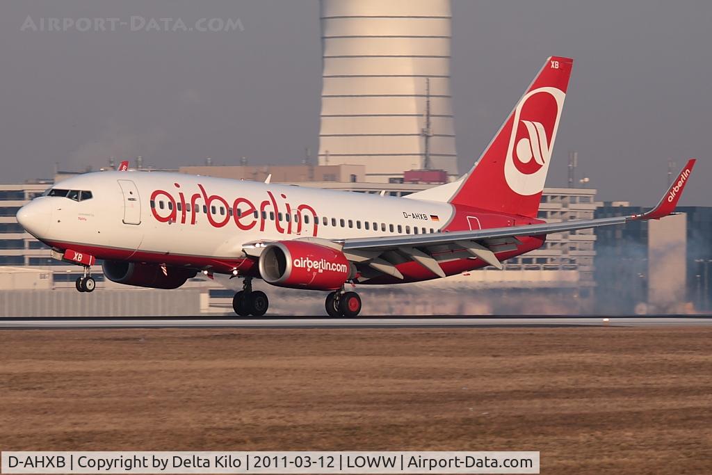 D-AHXB, 2007 Boeing 737-7K5 C/N 30717/2228, BER [AB] Air Berlin