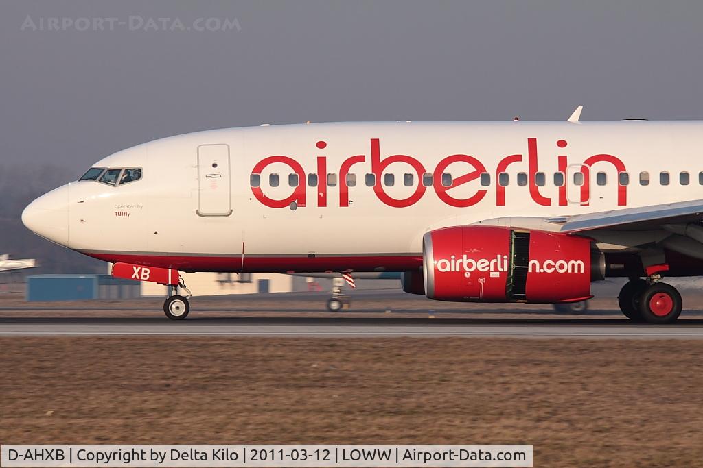 D-AHXB, 2007 Boeing 737-7K5 C/N 30717/2228, BER [AB] Air Berlin