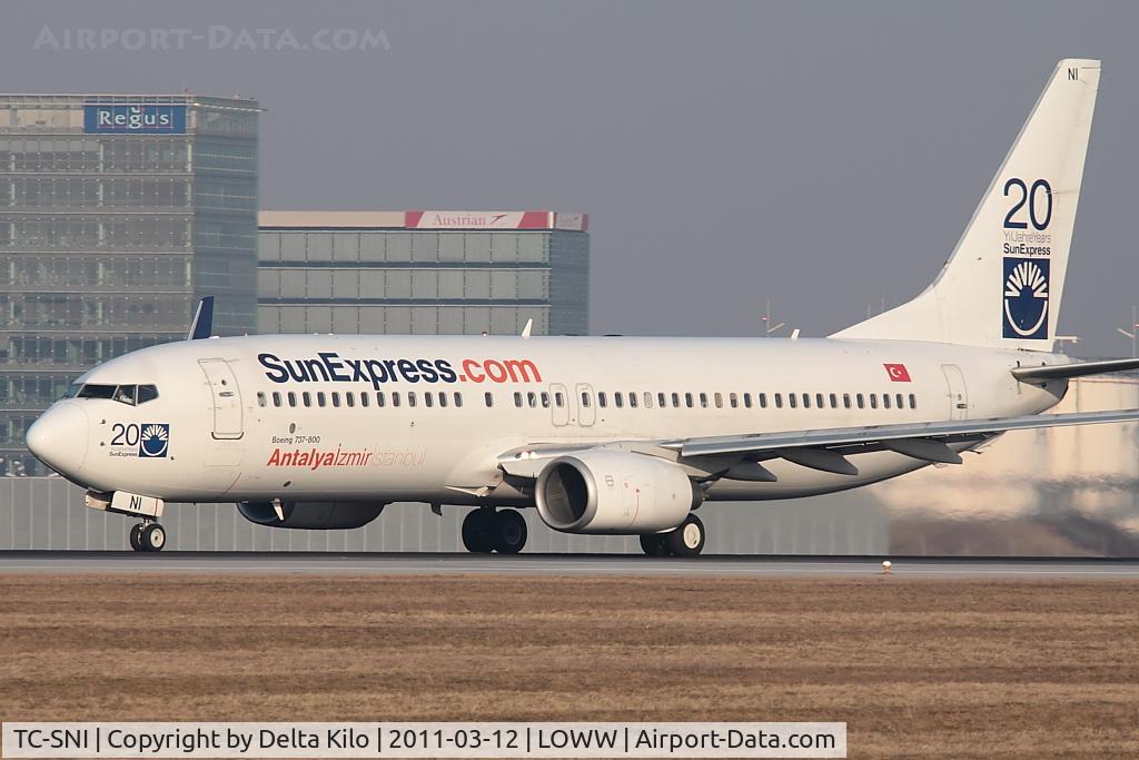 TC-SNI, 2005 Boeing 737-8FH C/N 29671, SXS [XQ] SunExpress