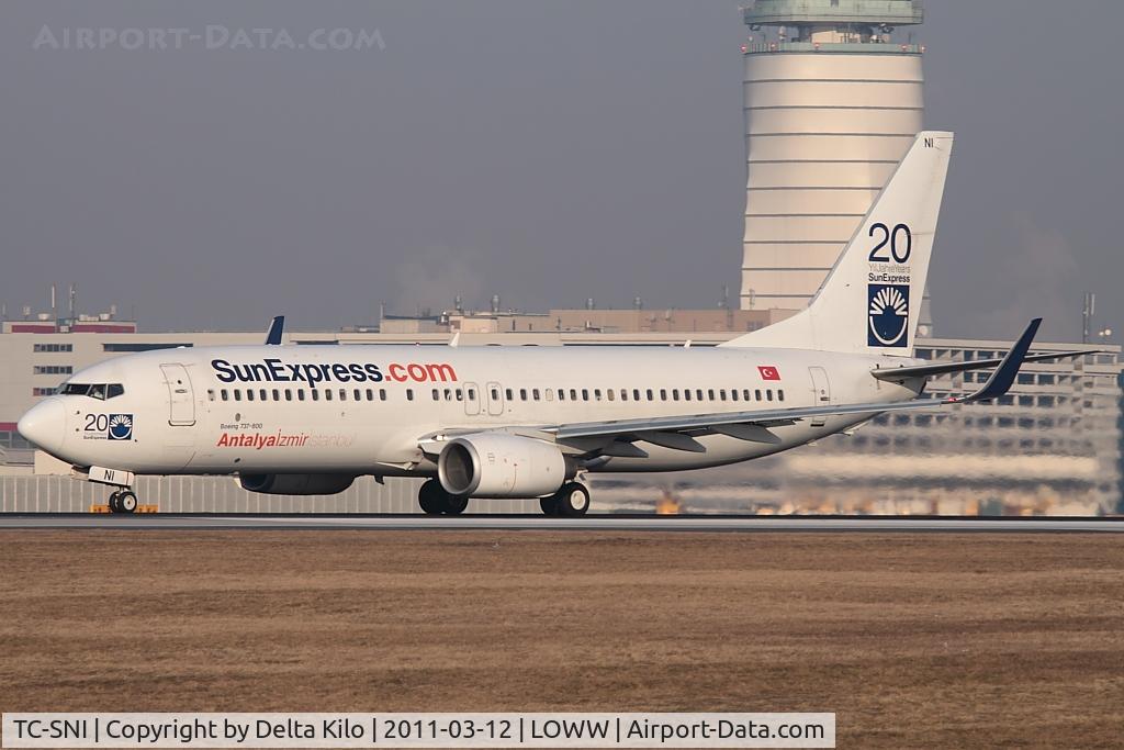 TC-SNI, 2005 Boeing 737-8FH C/N 29671, SXS [XQ] SunExpress