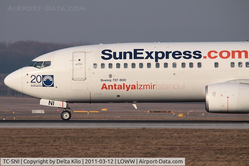 TC-SNI, 2005 Boeing 737-8FH C/N 29671, SXS [XQ] SunExpress