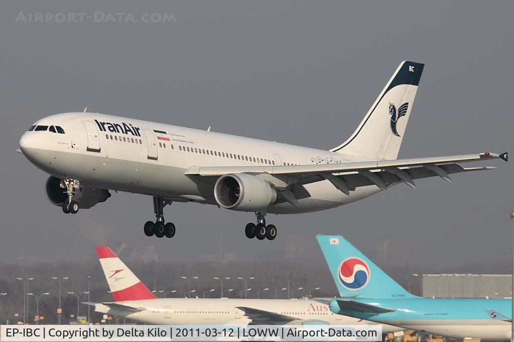 EP-IBC, 1992 Airbus A300B4-605R C/N 632, IRA [IR] Iran Air