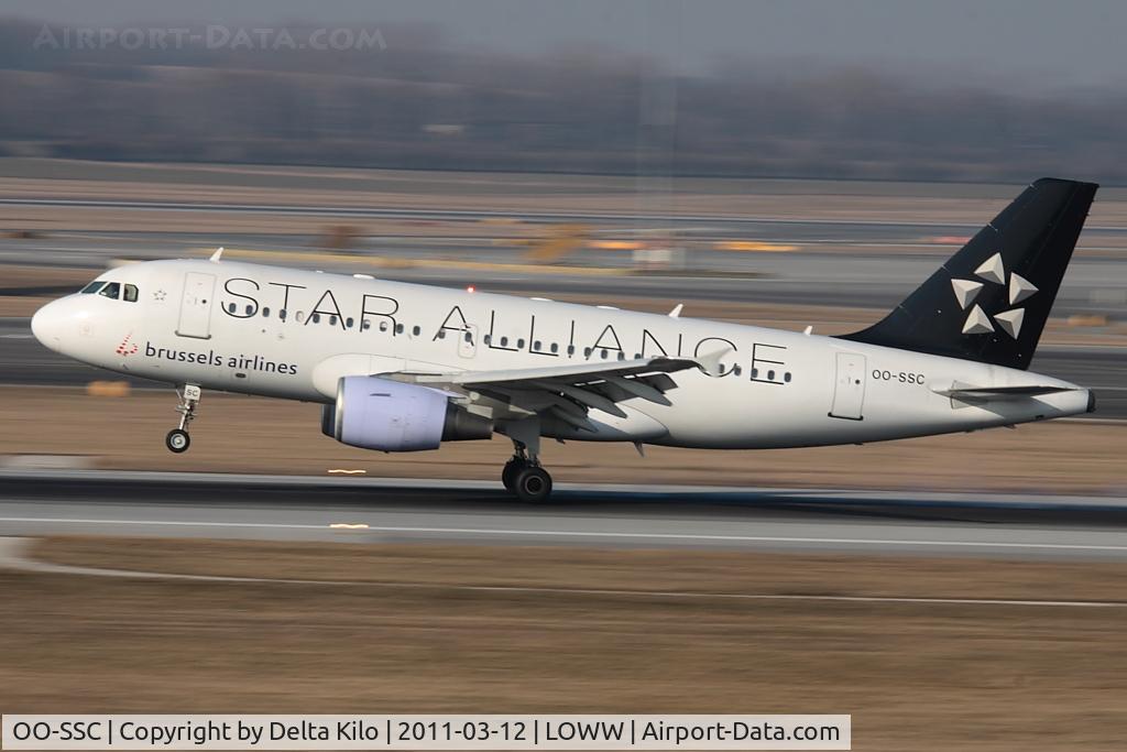 OO-SSC, 1999 Airbus A319-112 C/N 1086, BEL [SN] Brussels Airlines