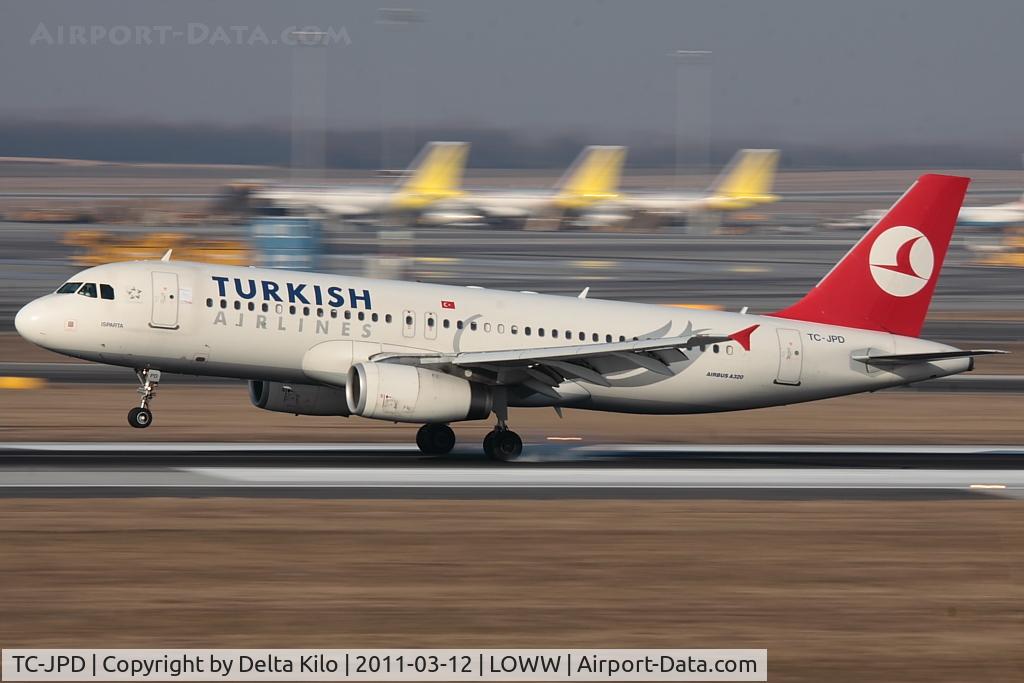 TC-JPD, 2006 Airbus A320-232 C/N 2934, THY [TK] THY Turkish Airlines