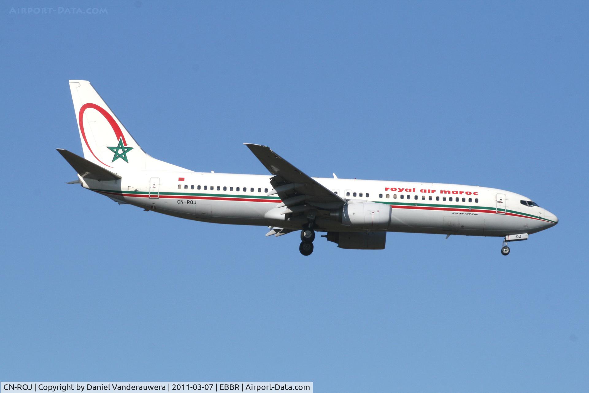 CN-ROJ, 2006 Boeing 737-85P C/N 33979, Flight AT676 is descending to RWY 02