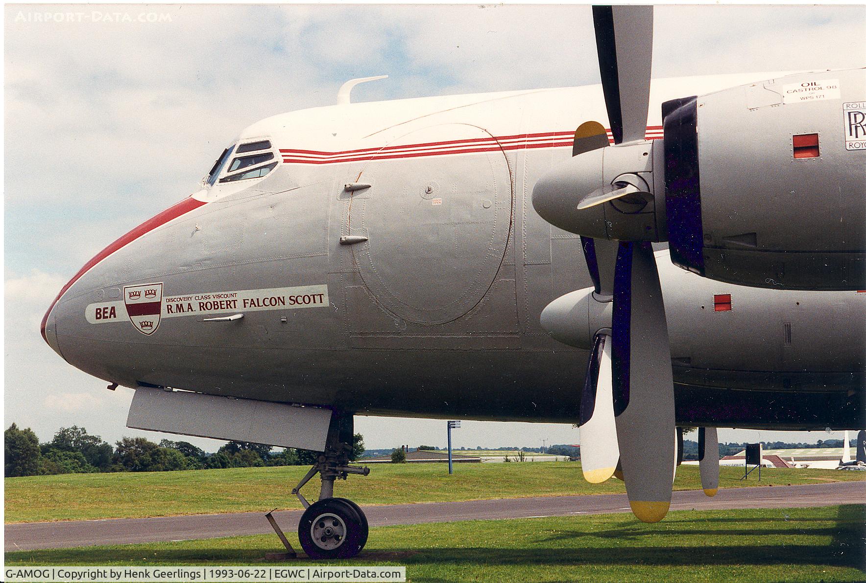G-AMOG, 1953 Vickers Viscount 701 C/N 7, BEA