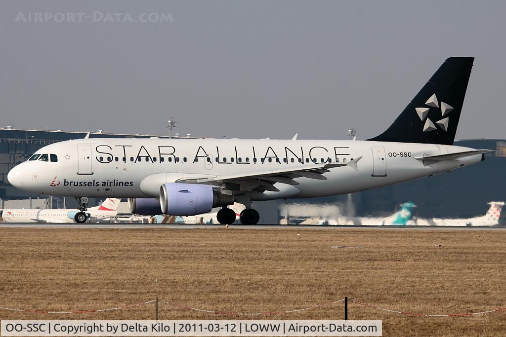OO-SSC, 1999 Airbus A319-112 C/N 1086, BEL [SN] Brussels Airlines