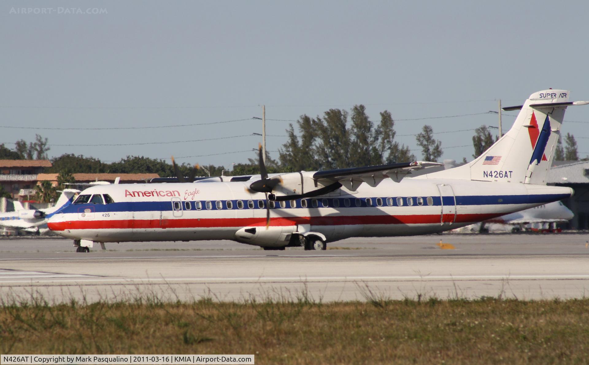 N426AT, 1994 ATR 72-212 C/N 426, ATR 72-200