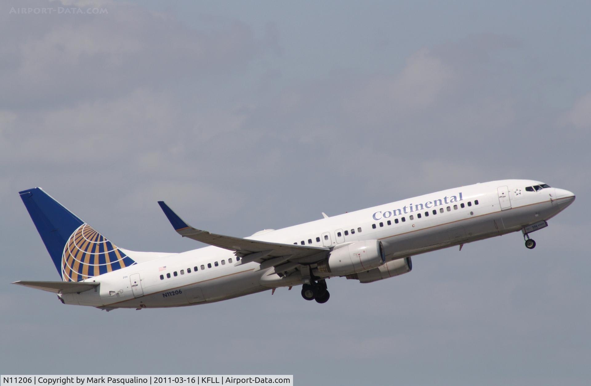 N11206, 2000 Boeing 737-824 C/N 30578, Boeing 737-800