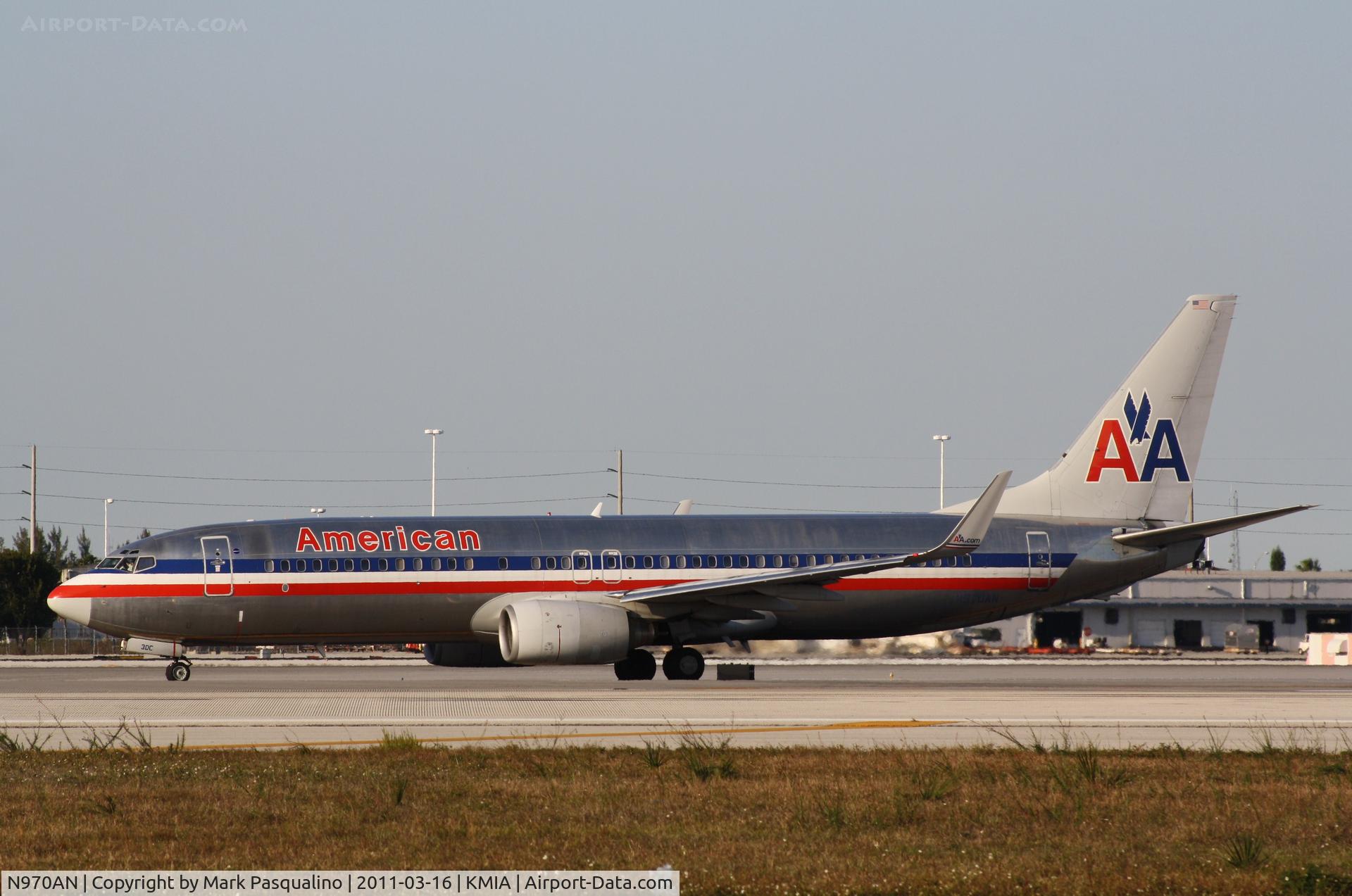 N970AN, 2001 Boeing 737-823 C/N 30096, Boeing 737-800