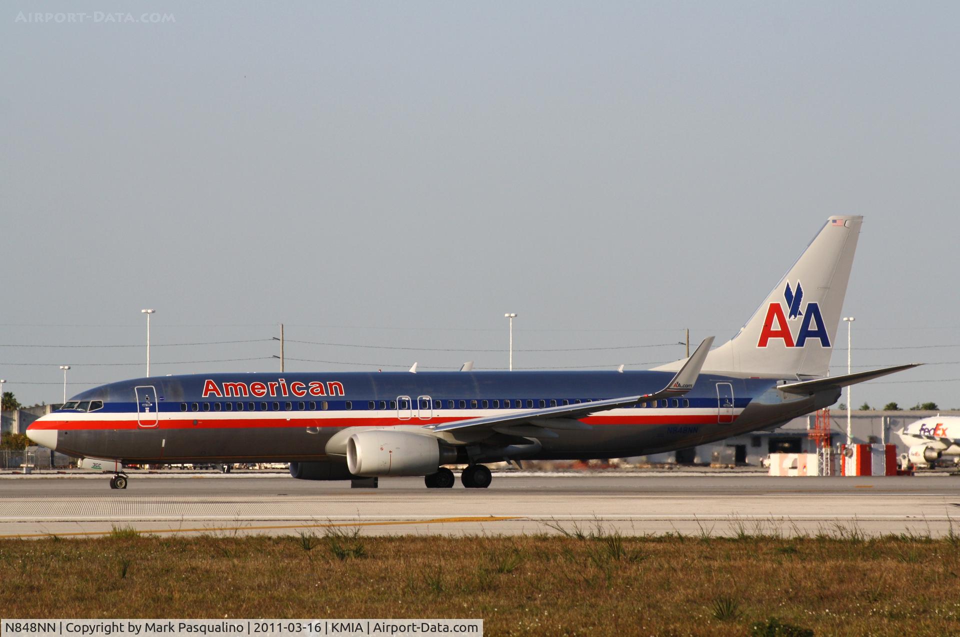 N848NN, 2010 Boeing 737-823 C/N 31103, Boeing 737-800