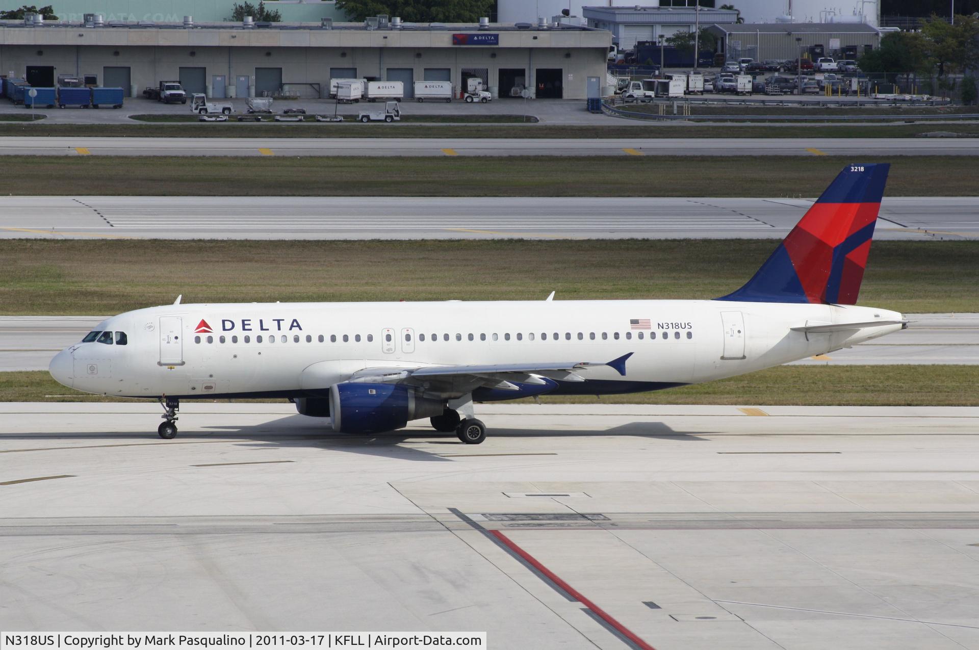 N318US, 1991 Airbus A320-211 C/N 206, Airbus A320